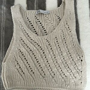 Zara Crochet Tank
